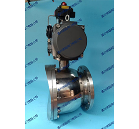  Horizontal hemispherical valve